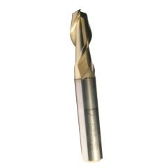 4mm ZPS 2 AĞIZ KISA ALUMİNYUM FREZESİ DIN327 ZrN