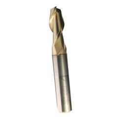4mm ZPS 2 AĞIZ KISA ALUMİNYUM FREZESİ DIN327 ZrN