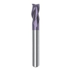 10x38x10x100mm 2 AĞIZ UZUN KÜRE TIALN KARBÜR FREZE