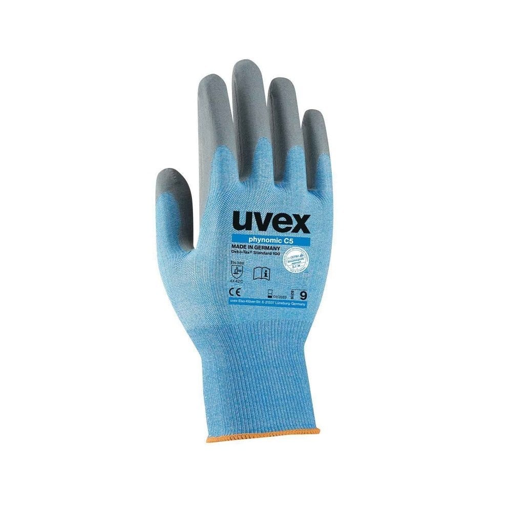Uvex Phynomic C5 C Kesilme Dayanımlı, Köpük Kaplı Eldiven 7