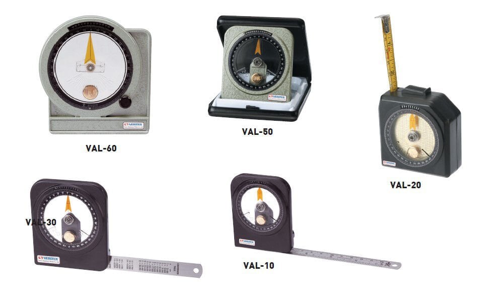VAL-50 VERTEX ÇOK AMAÇLI AÇI ÖLÇER