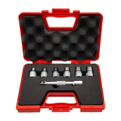 İzeltaş 1113 00 6007 1/2'' Star (Torx®) Lokma Anahtar Takımı 7 Parça