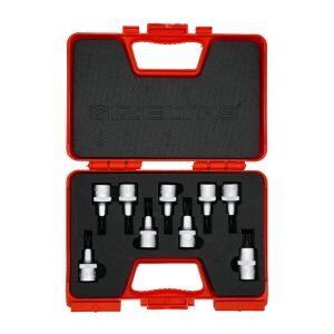 İzeltaş 1113 00 6009 1/2'' Lokmalı Star (Torx®) Uç Takımı 9 Parça