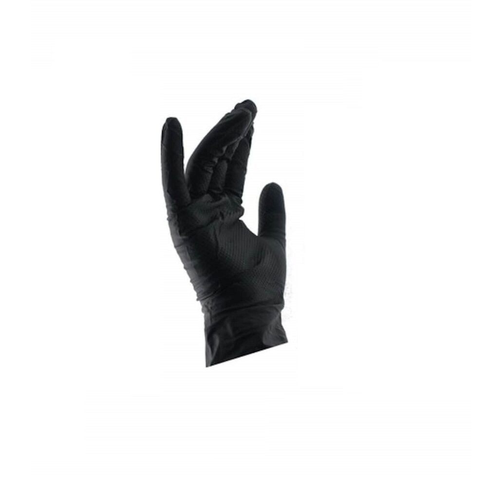 Masterforce Siyah Nitril Eldiven 50'li