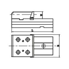 Krasnic 125Mm Modüler Süper  Hassas Tezgah Mengenesi Sabit