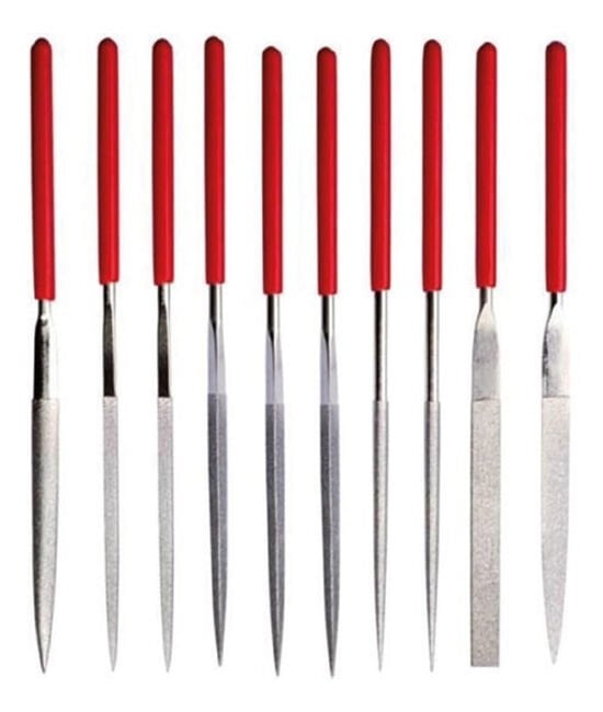 160x50x4mm ELMAS EĞE TAKIMI SET/10 ADET