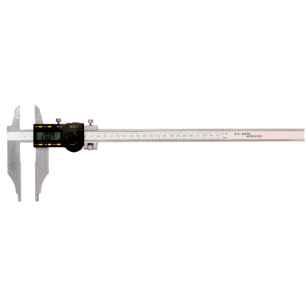 Asimeto Çift Çene Ağır İş Dijital Kumpas 0-500x0,01 mm