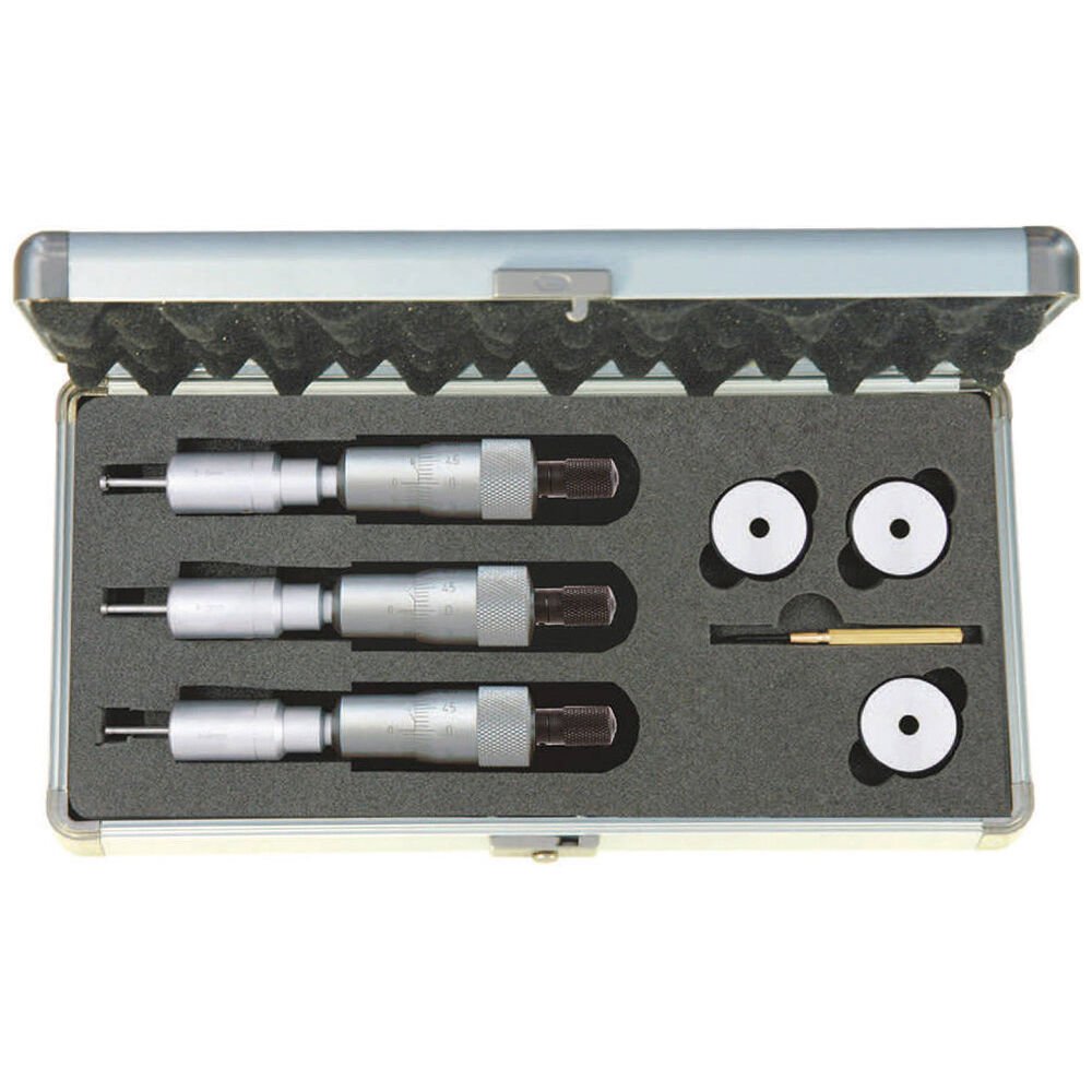 6-12x0.004mm 3-NOKTA TEMASLI MEKANİK MİKROMETRE