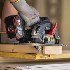 Kress KUE12.9 20Volt 165MM Kömürsüz Profesyonel Daire Testere (Akü Dahil Değildir)