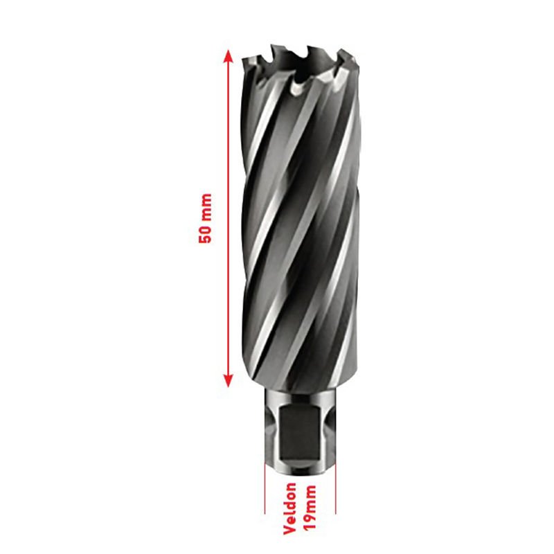26x50mm MANYETİK MATKAP UCU HSSCo5