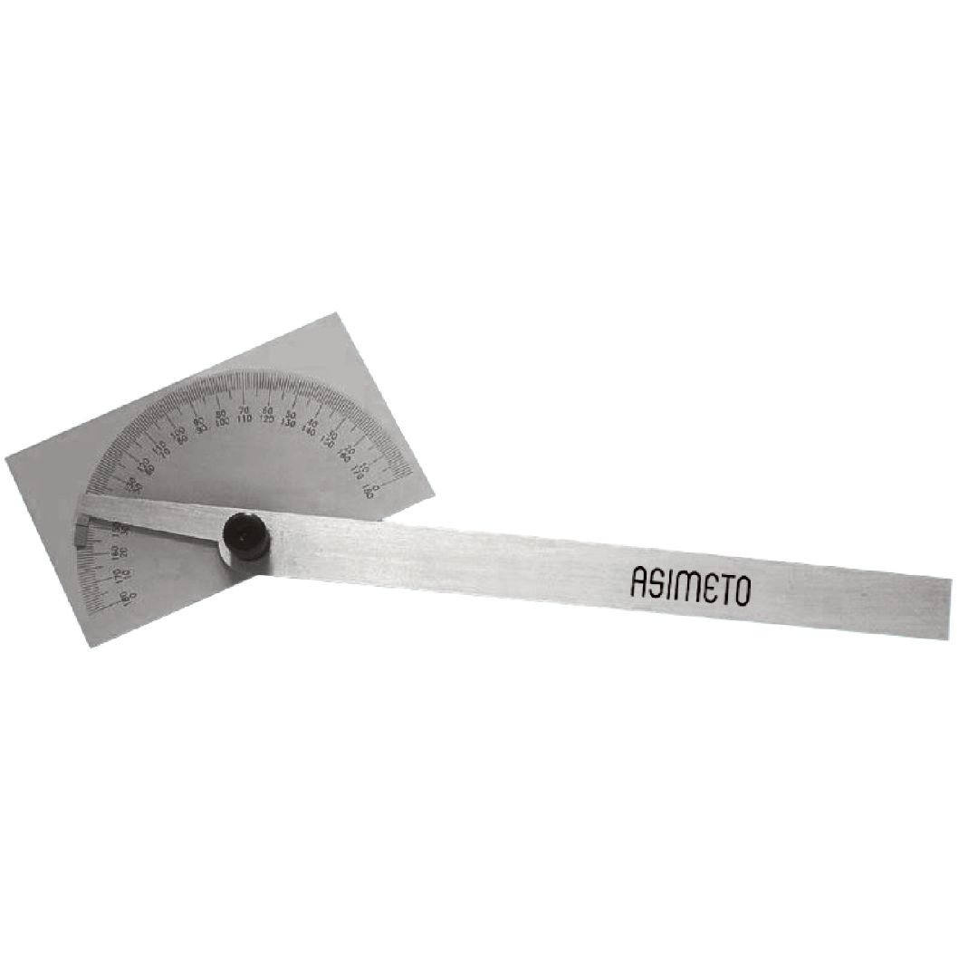 Asimeto Kare Plakalı Açılı Gönye 85x150 mm
