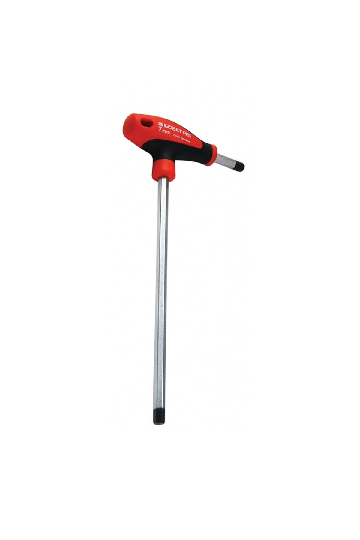 İzeltaş 4921220040 T Tipi Yuvarlak Başlı Allen Anahtar 4 mm