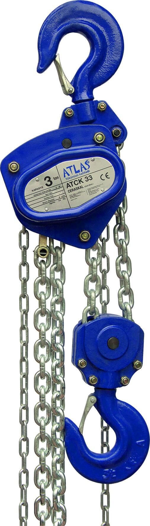 ATLAS PRO ATCK33 Köşeli Ceraskal 3 Ton 3 m