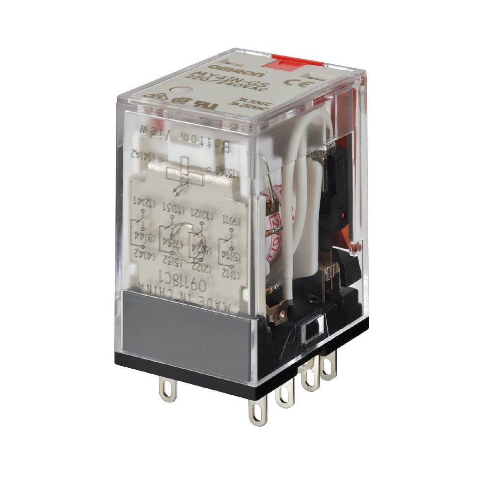 Omron MY4IN-GS AC220/240 BY OMZ Elektromekanik Röle