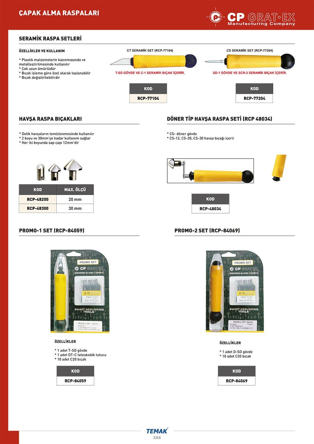 30mm CP HAVSA RASPA BIÇAĞI