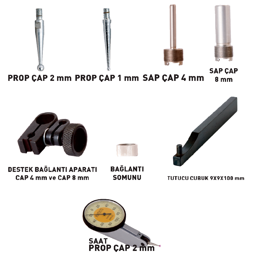 Asimeto Salgı Komparatör Saati Full Set 0,2 mmx0,002
