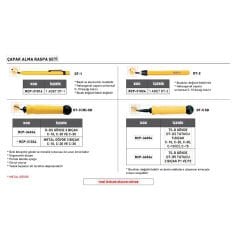 DT-1 CP METAL GÖVDE RASPA SETİ