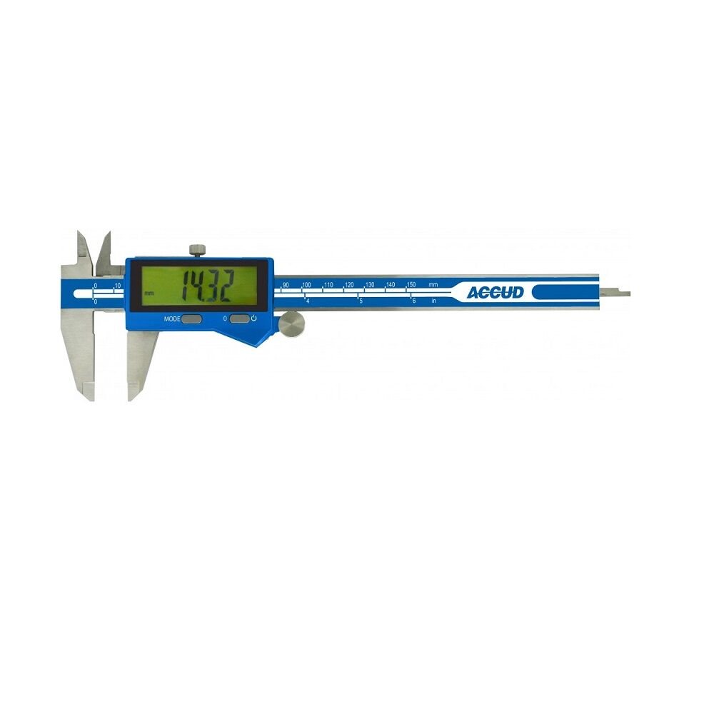 Accud 112-006-13 IP67 Su Geçirmez Dijital Kumpas 0-150mm