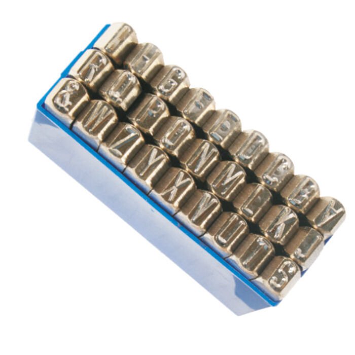 4mm MASUS HARF TAKIMI NİKEL KAPLI