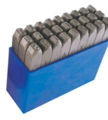3mm MASUS ÇELİK HARF TAKIMI