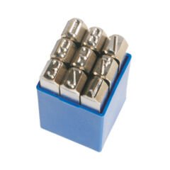 6mm MASUS RAKAM TAKIMI NİKEL KAPLI