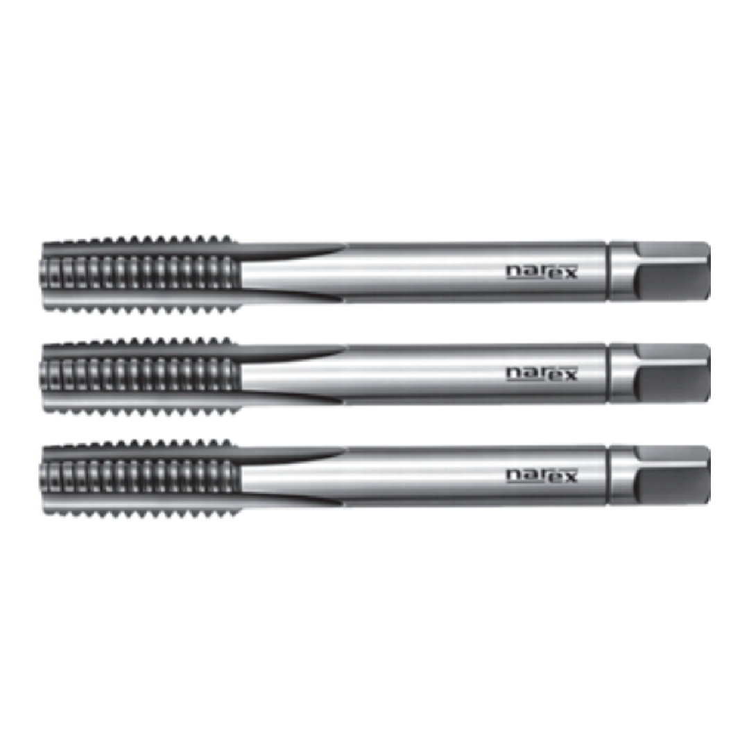 Narex M12 El Kılavuz Takımı 3'lü Set Dın352 Hss 0200