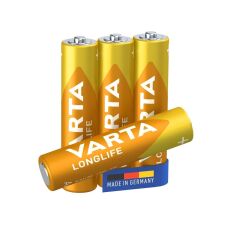 Varta 4103 Longlife Alkalin AAA İnce Kalem Pil 4'lü