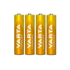 Varta 4103 Longlife Alkalin AAA İnce Kalem Pil 4'lü