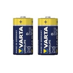 Varta 4120 Longlife Extra Alkalin D Büyük Boy Pil 2'li