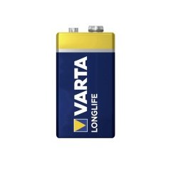 Varta 4122 Longlife Extra Alkalin 9V Pil