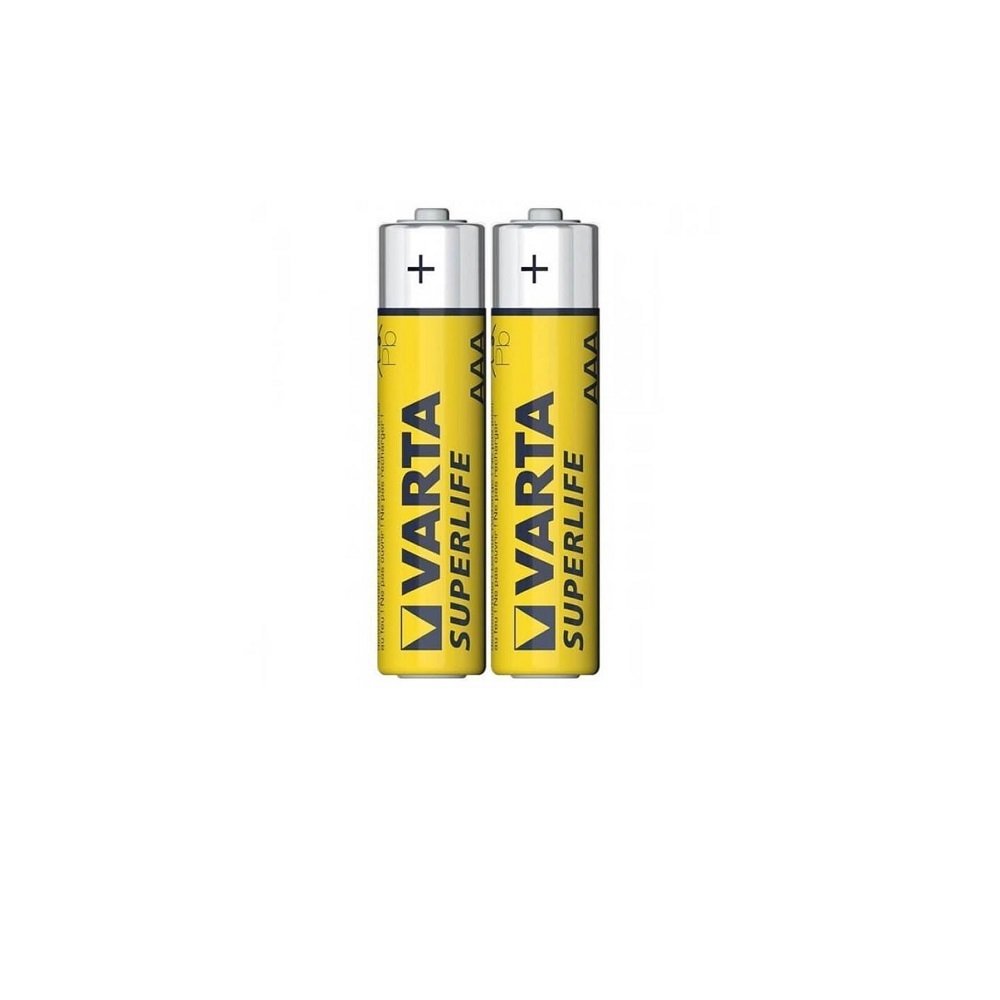 Varta Superlife Manganez AAA İnce Kalem Pil 2'li Shrink