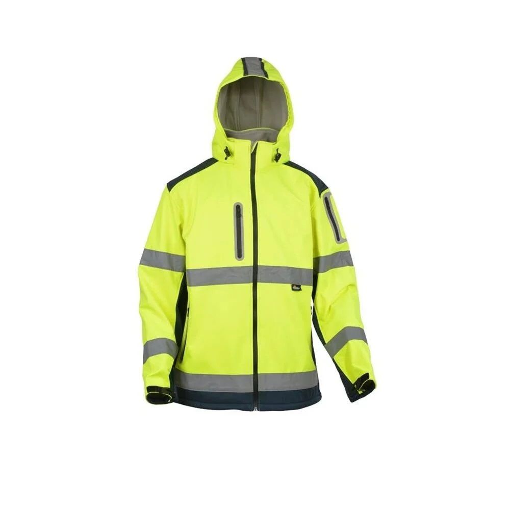 Vizwell VWJK177 Softshell Reflektörlü Çift Renkli Mont