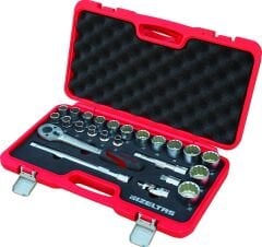 İzeltaş 1114006024 1/2'' On İki Köşe Lokma Anahtar Takımı 24 Parça