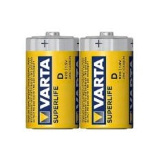 Varta Superlife Manganez Büyük Boy Pil 2'li Paket