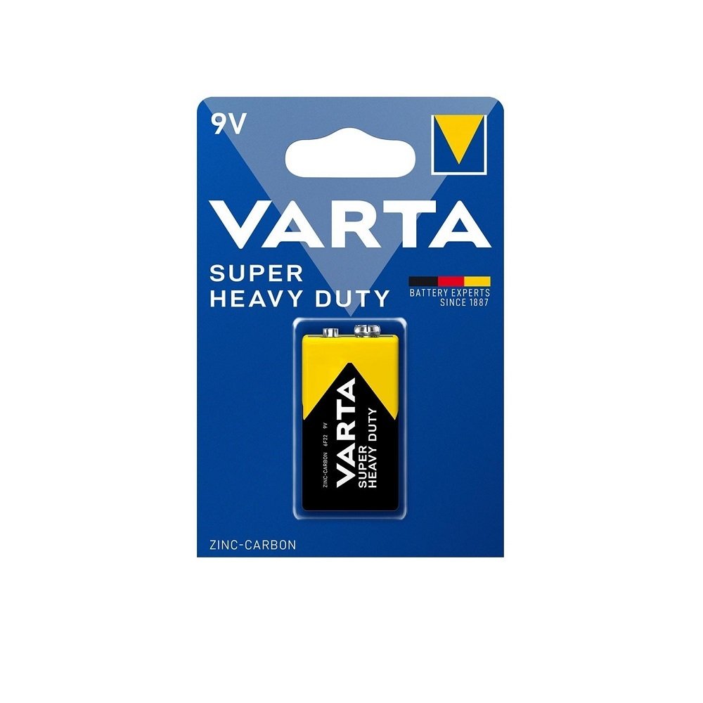 Varta Superlife Manganez 9V Pil
