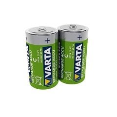 Varta 56714 Power 3000mAh C Şarj Edilebilir Orta Boy Pil 2'li