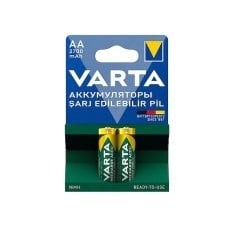 Varta 57063 2700mAh AA Şarj Edilebilir Kalem Pil 2'li