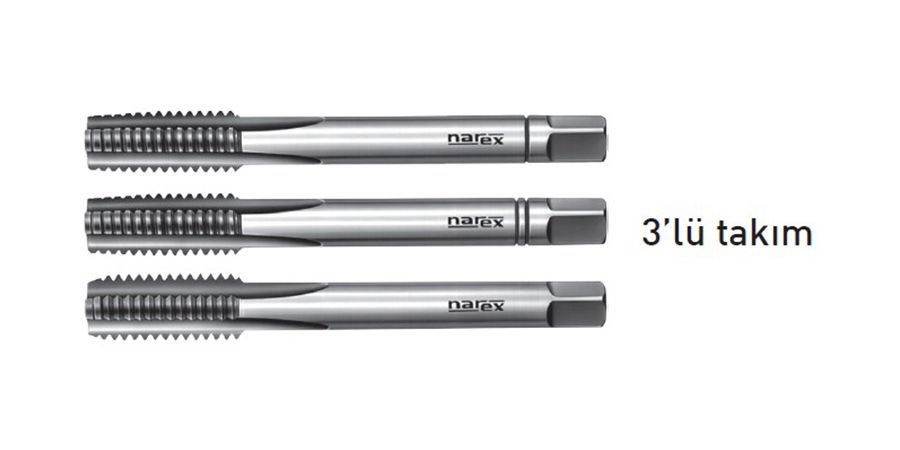 W3/8''-16 CZTOOL EL KILAVUZ TAKIMI HSS