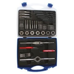 M3-M12 KILAVUZ-PAFTA-MATKAP TAKIMI HSS (HOBBY SET)