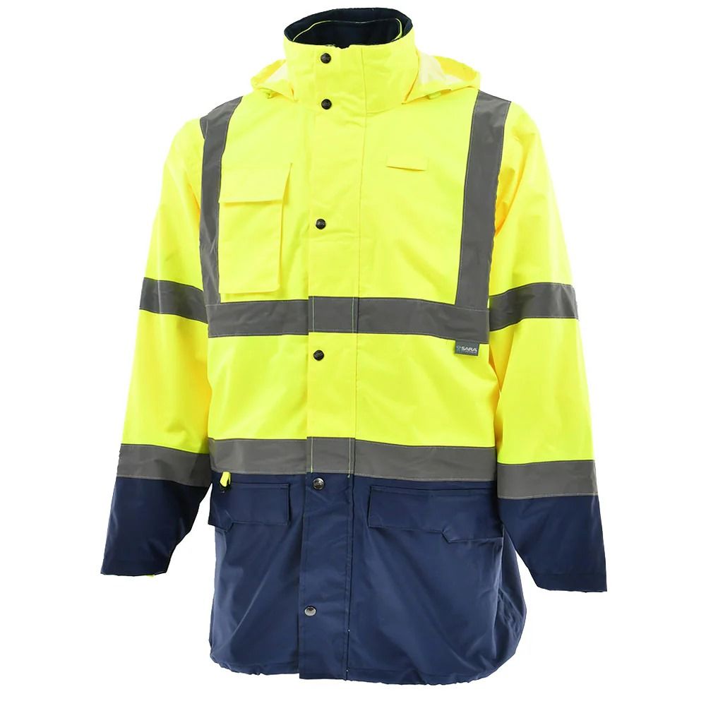 Sara Drogowıec 5 in 1 Parka M - Sarı/Lacivert