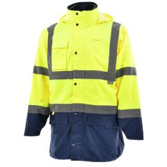 Sara Drogowıec 5 in 1 Parka XL - Sarı/Lacivert