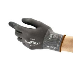 Ansell Hyflex 11-840 Köpük Nitril Eldiven 4'lü 9