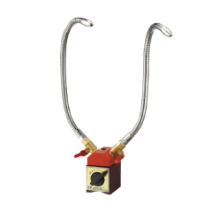 Vertex 62X50 mm Manyetik Ayaklı Metal Sulama Hortumu 2 Çıkışlı