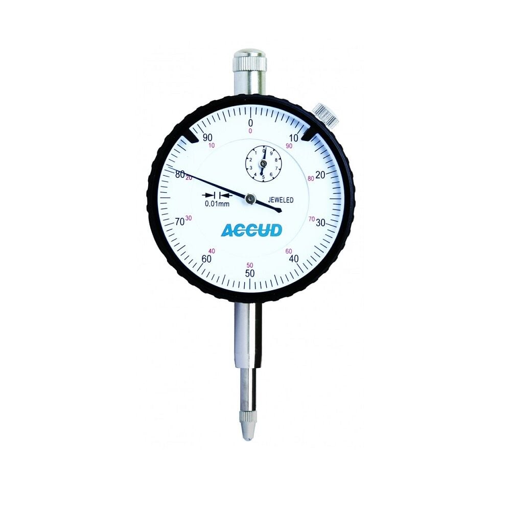 Accud 223-010-11 Mekanik Komparatör Saati 0-10mm