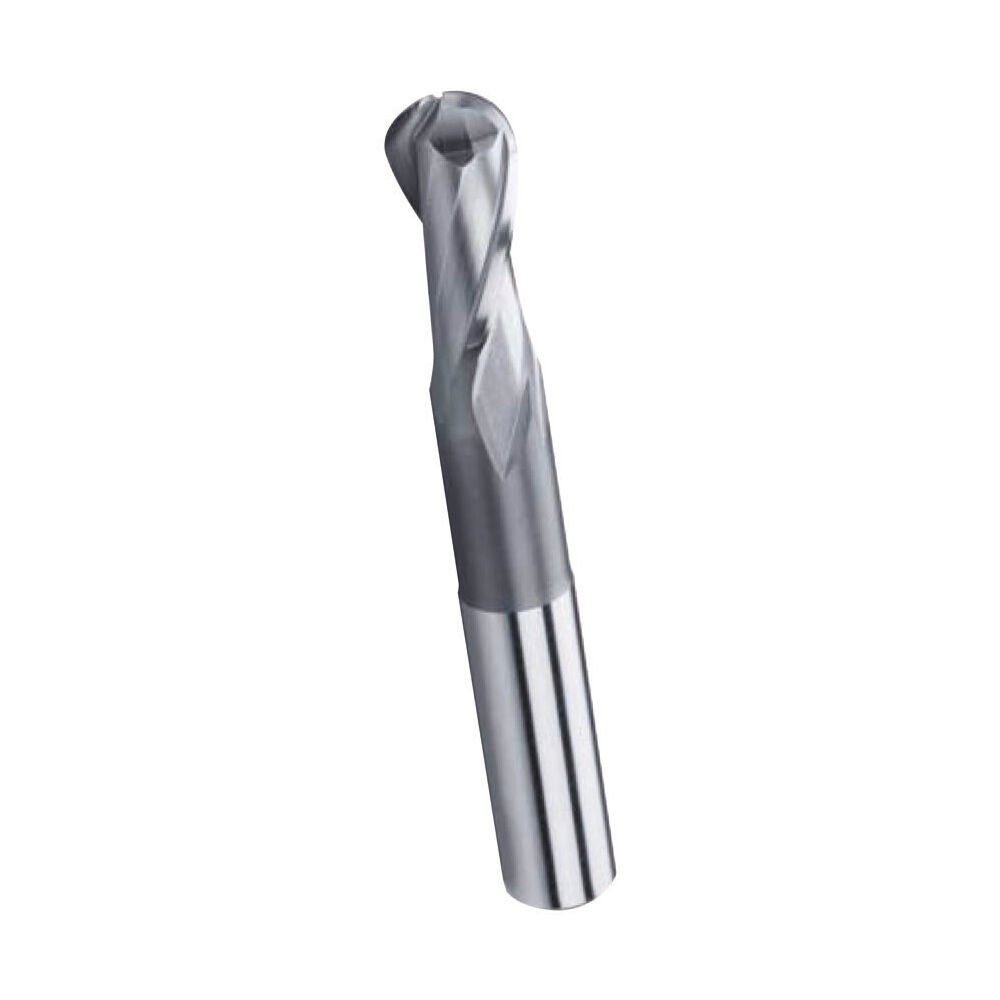 19mm 2 AĞIZ KISA KÜRE PARMAK FREZE HSS