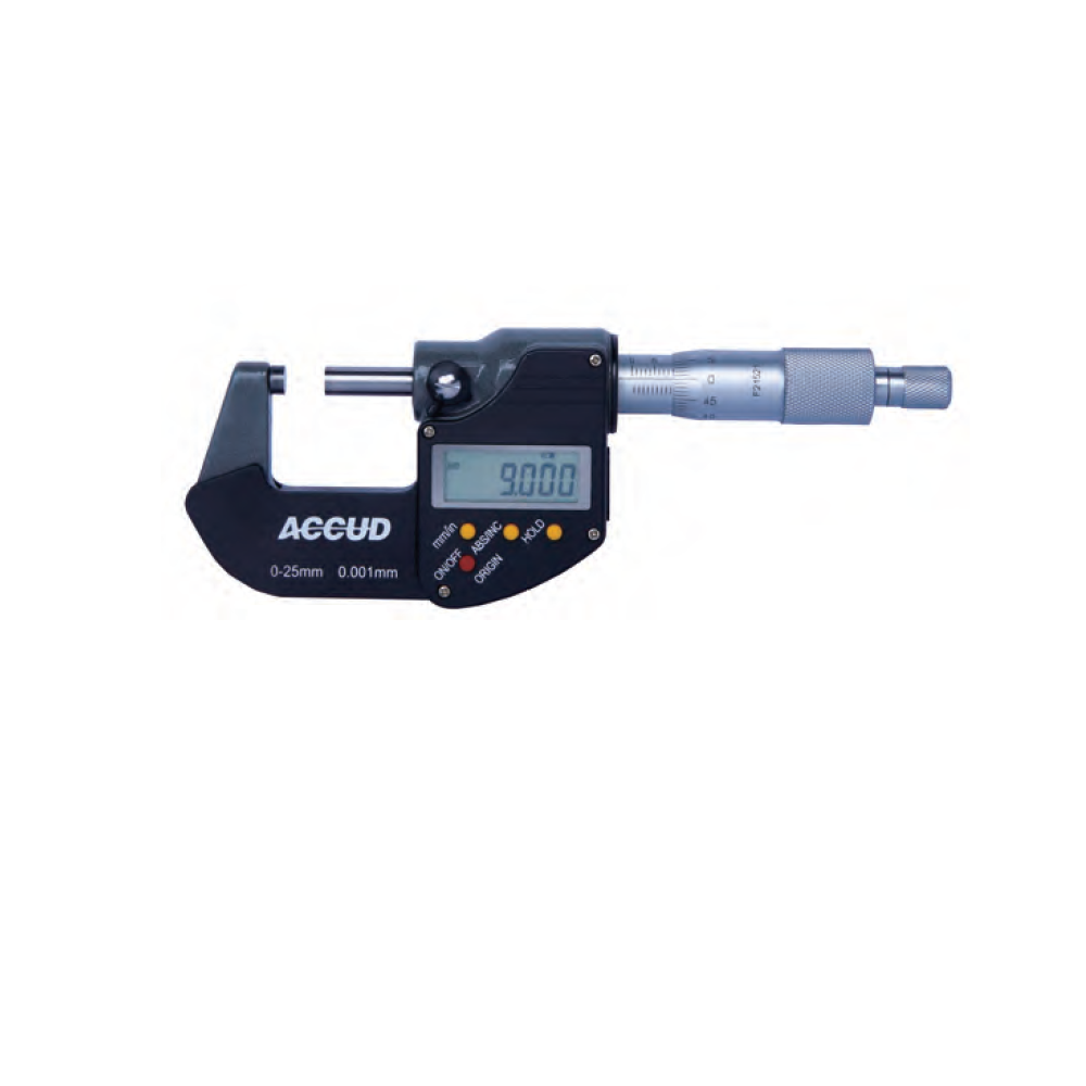 Accud 311-002-03 Dijital Dış Çap Mikrometresi 25-50mm