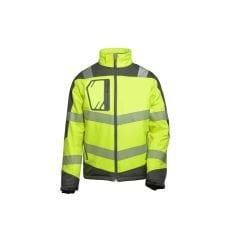 Vizwell VWJK268 Yüksek Görünürlüklü Softshell Ceket L