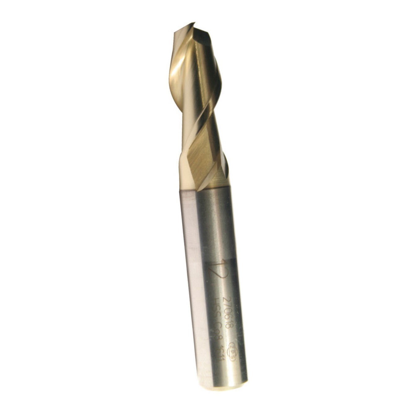 16mm ZPS 2 AĞIZ KISA ALUMİNYUM FREZESİ DIN327 ZrN