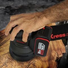 Kress KUD20.9 20Volt 125mm Kömürsüz Profesyonel Devir Ayarlı Eksantrik Zımpara (Akü Dahil Değildir)