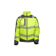 Vizwell VWJK268 Yüksek Görünürlüklü Softshell Ceket XL
